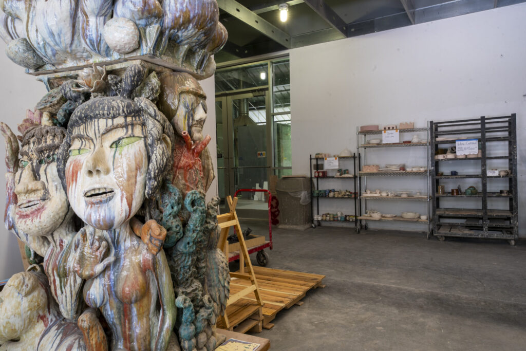 Entrance to the Ceramics Building