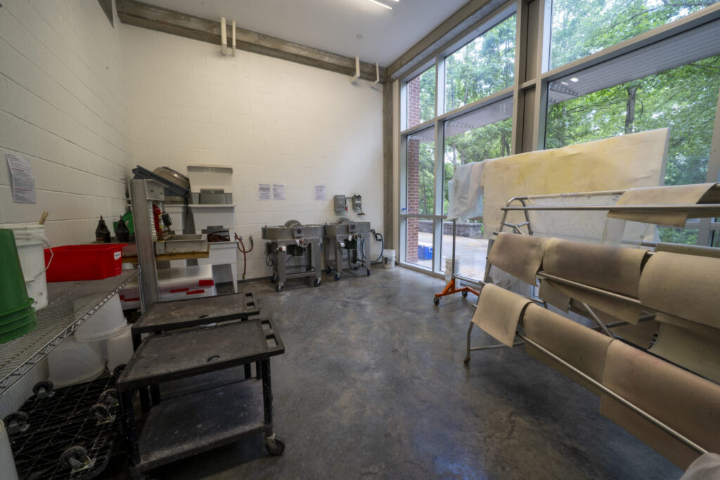 Image of papermaking studio