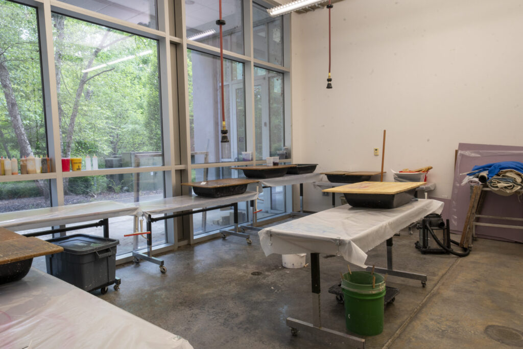 Image of papermaking studio