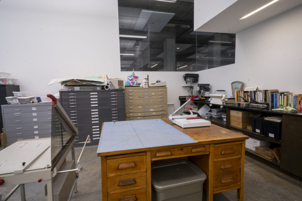 Image of book arts studio