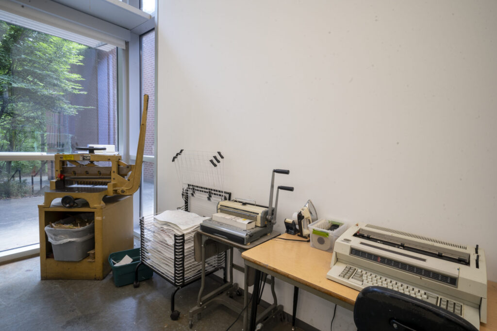 Image of book arts studio